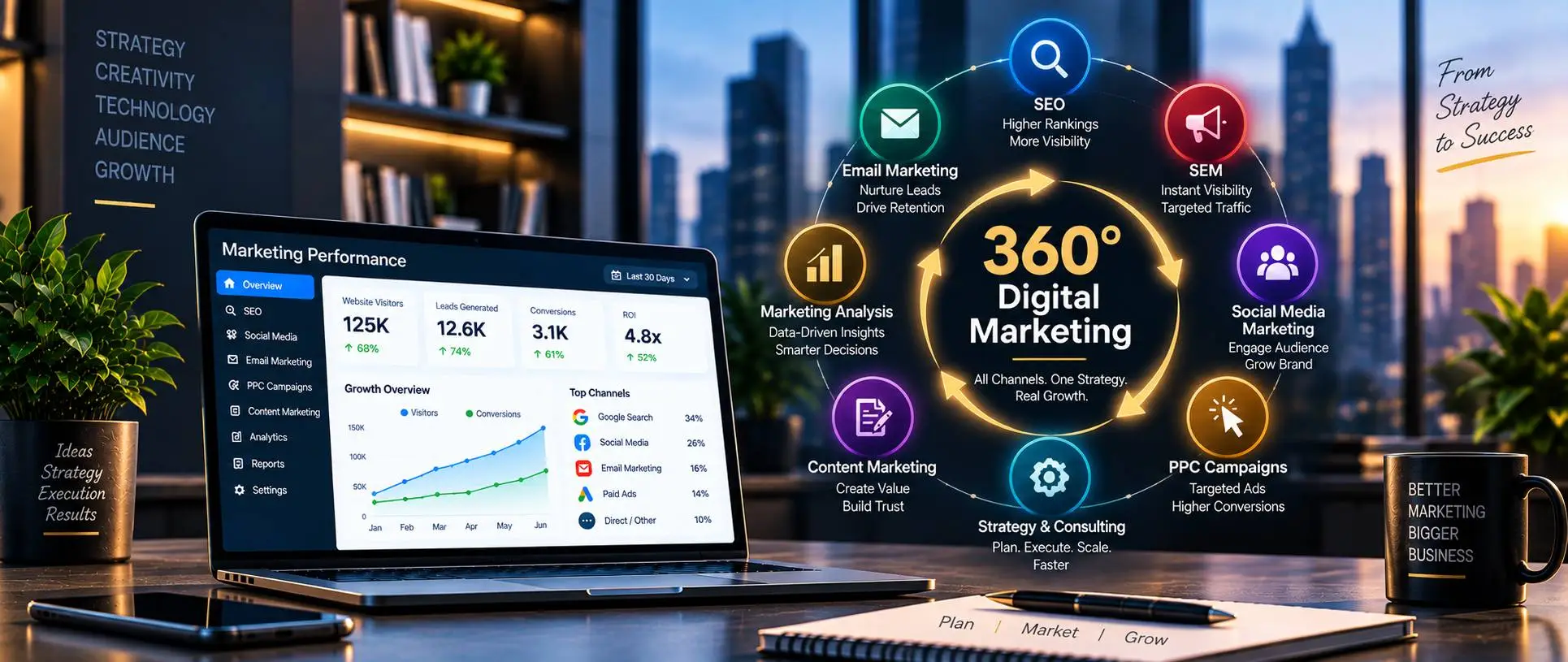 360° Digital Marketing services